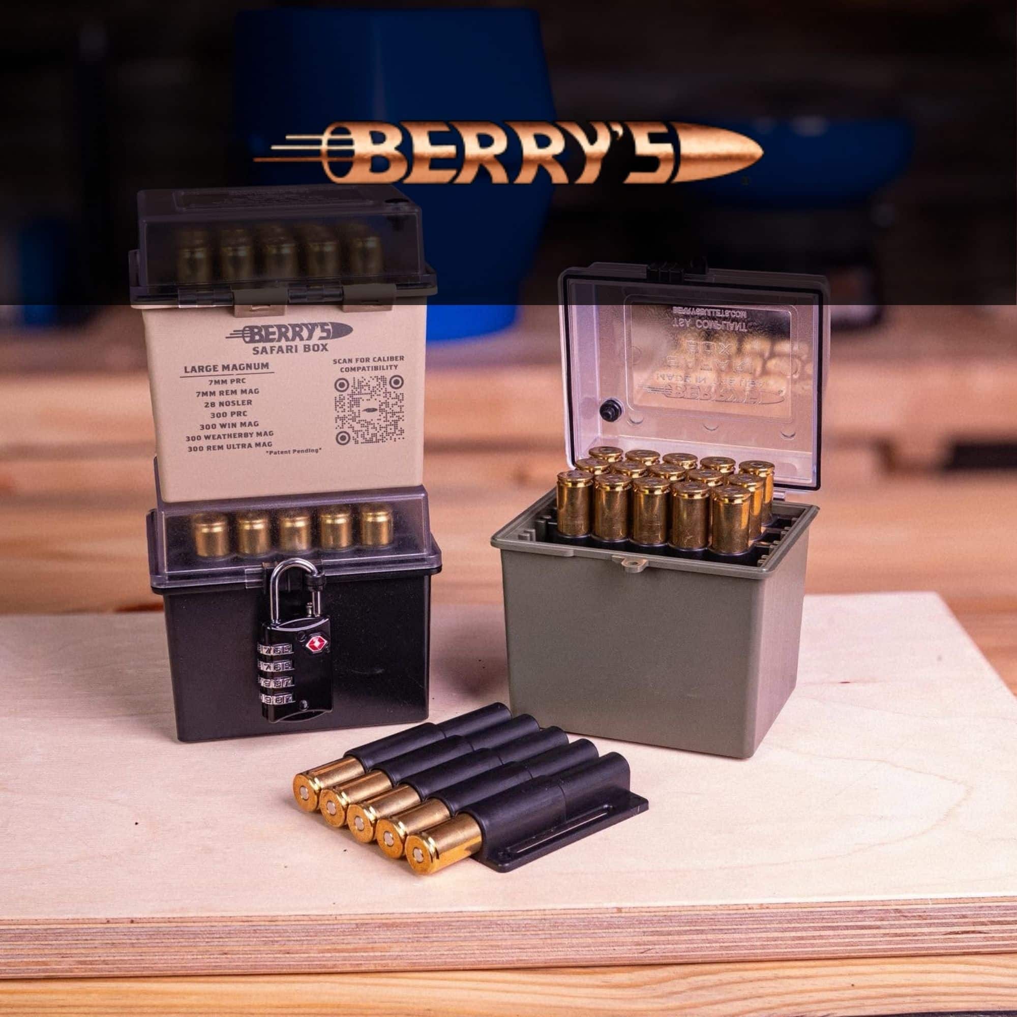 BERRYS Ammo Boxes & Storage